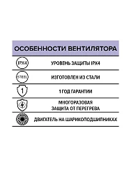 Вентилятор накладной STORM 550 4полюс ERA PRO