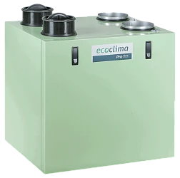 Вертикальная приточно-вытяжная установка с роторным рекуператором Ecoclima Pro Vent ECT PV-R 2350-E7.5-L-5